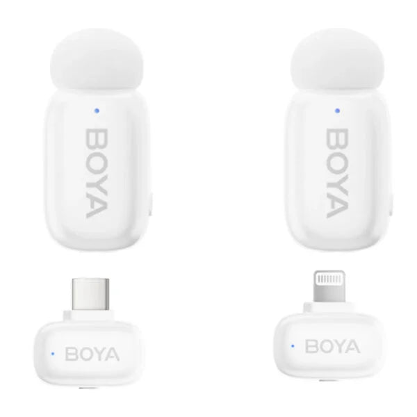 BOYA MINI-13 Boya Mini-13: Mini Micrófono Inalámbrico Blanco
