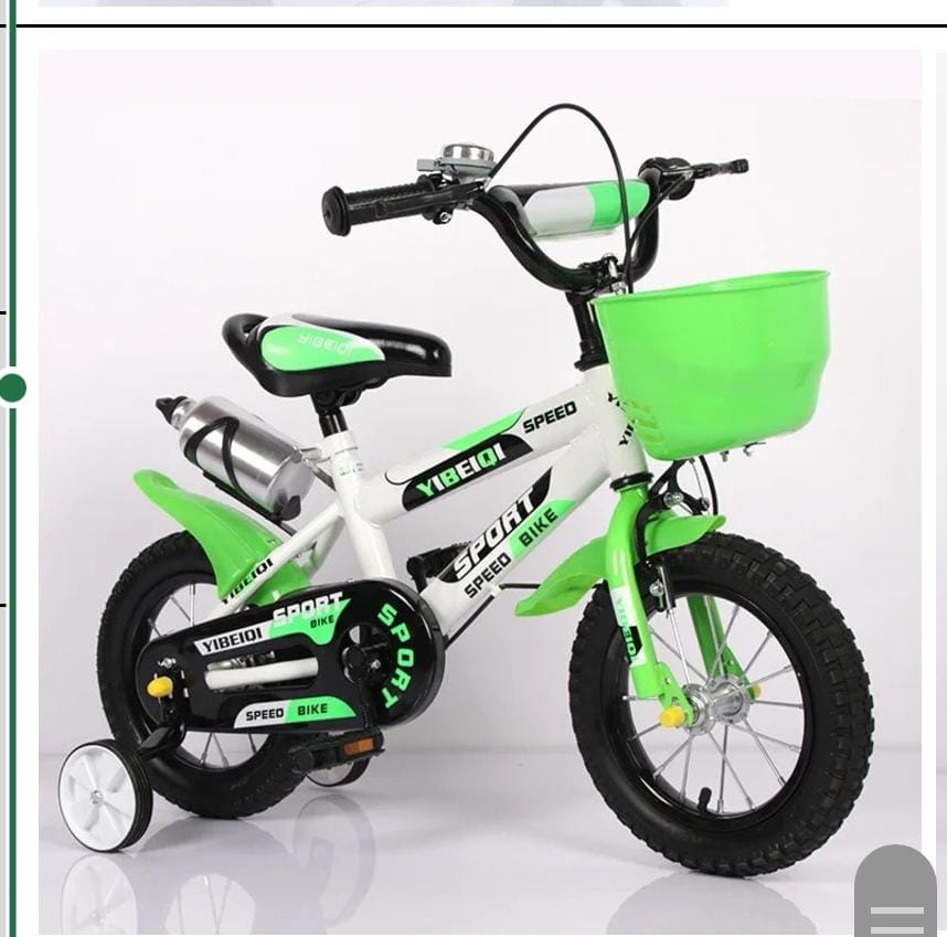 Bicicleta Aro 16 Infantil Sport con Ruedas de Entrenamiento (Copia)