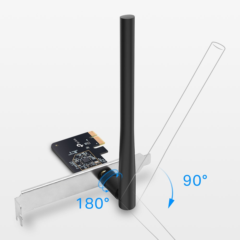 ARCHER T2E Adaptador PCI Express inalámbrico de doble banda AC600