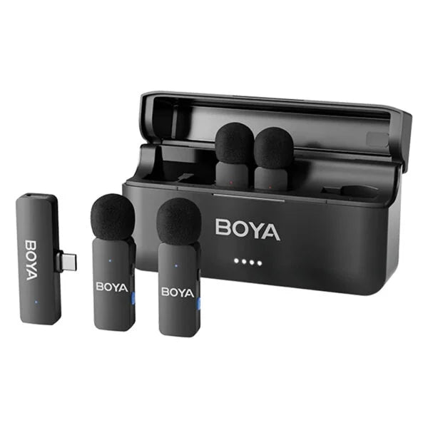 BY-V4U Boya BY-V4U: Micrófono Inalámbrico de 4 Canales