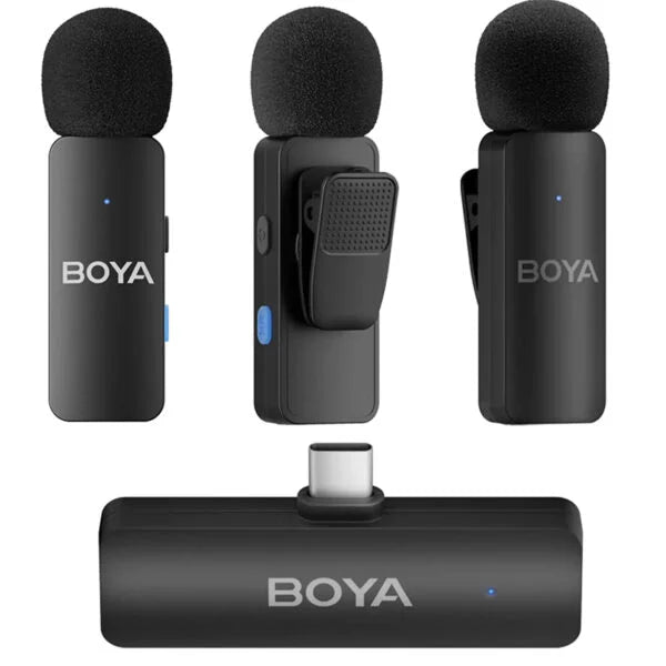BY-V4U Boya BY-V4U: Micrófono Inalámbrico de 4 Canales