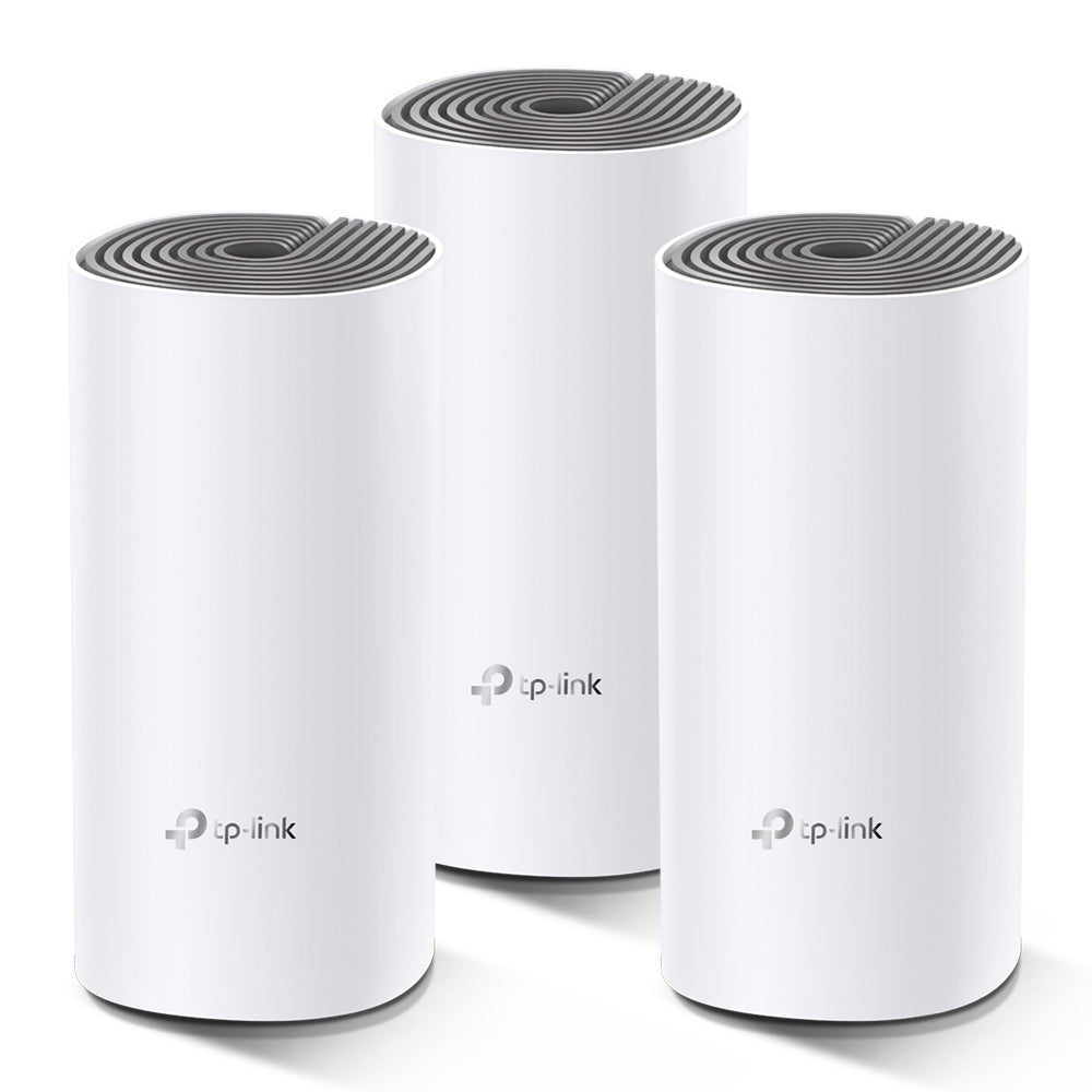Deco E4(3-pack) Sistema Wi-Fi Mesh para toda la Casa AC1200