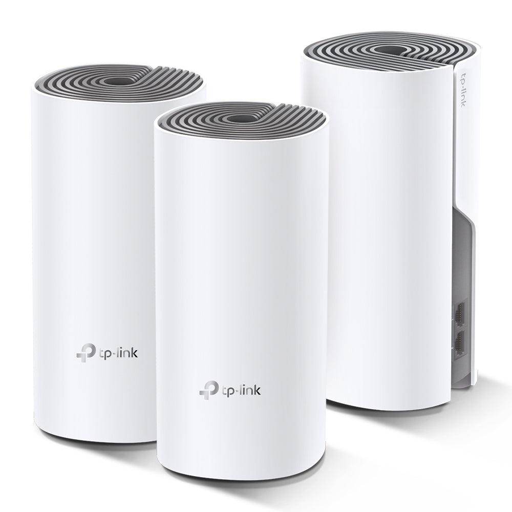 Deco E4(3-pack) Sistema Wi-Fi Mesh para toda la Casa AC1200
