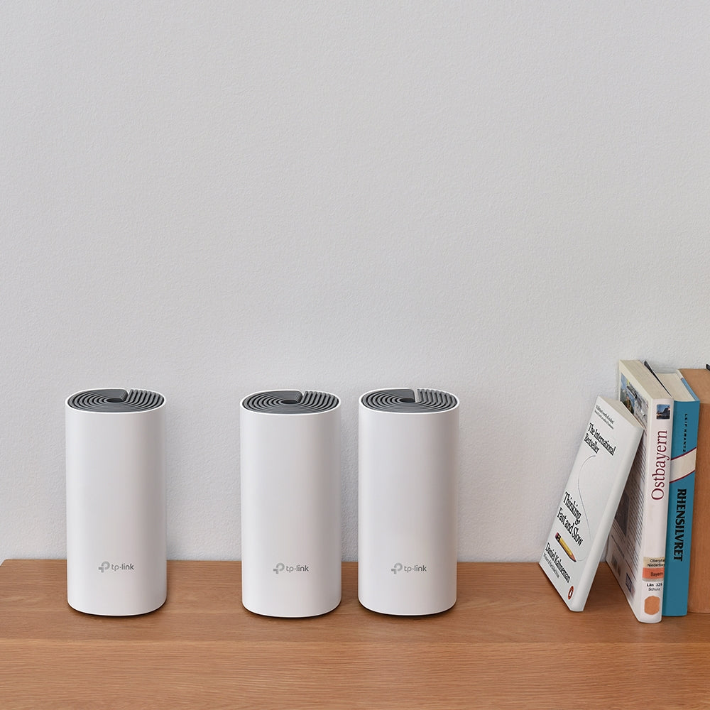 Deco E4(3-pack) Sistema Wi-Fi Mesh para toda la Casa AC1200