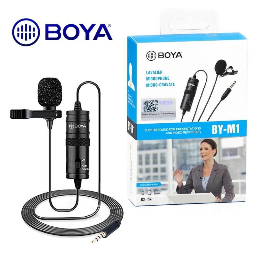 BY-M1 Micrófono lavalier Boya BY-M1