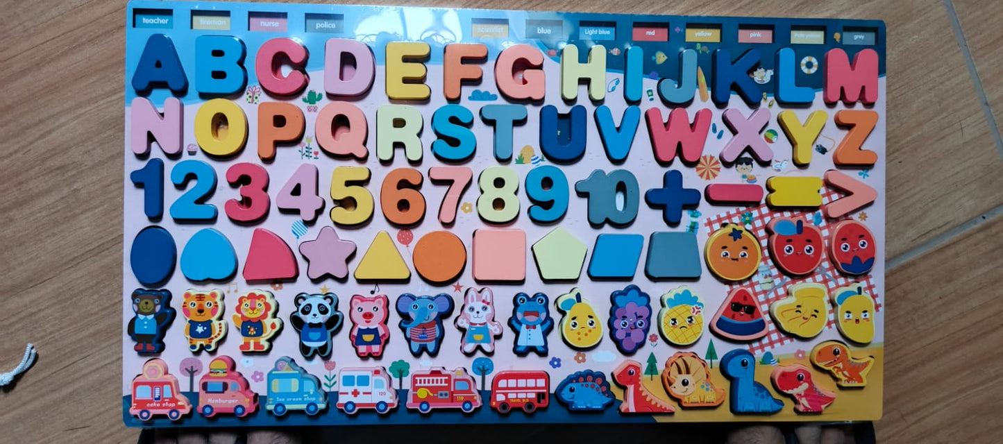 Scene game logarithmic board