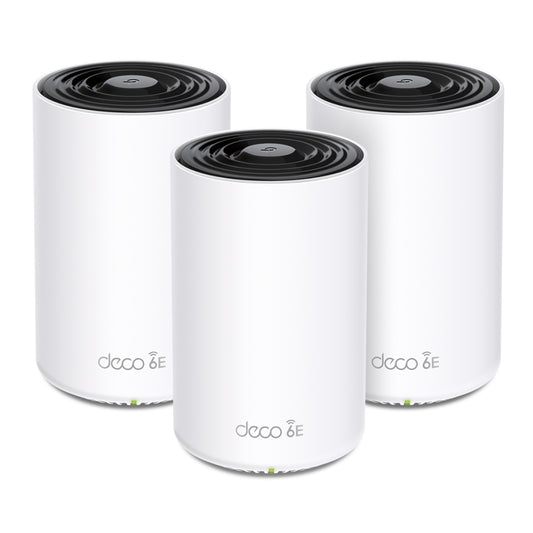 DECO XE75 PRO(3-PACK) Sistema Tri-Banda Mesh Wi-Fi 6E AXE5400